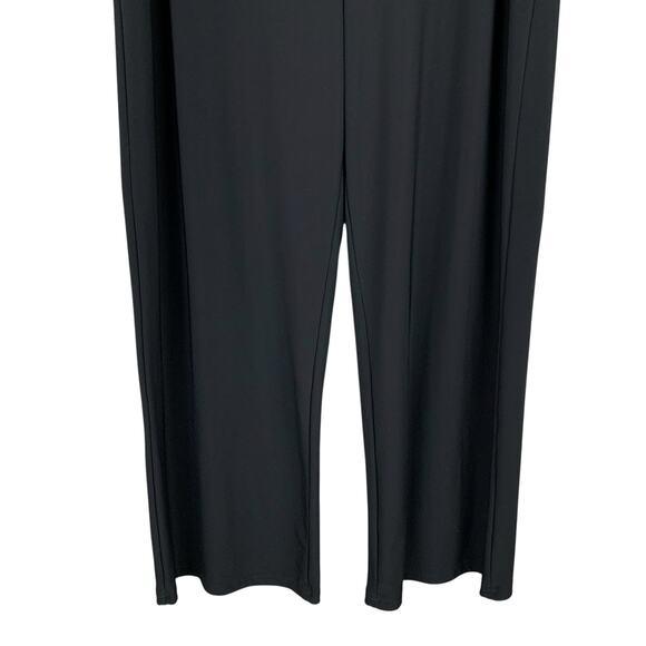 Sympli Pants Black Pull On High Rise Stretchy Straight Leg Women's 12 - Picture 3 of 6